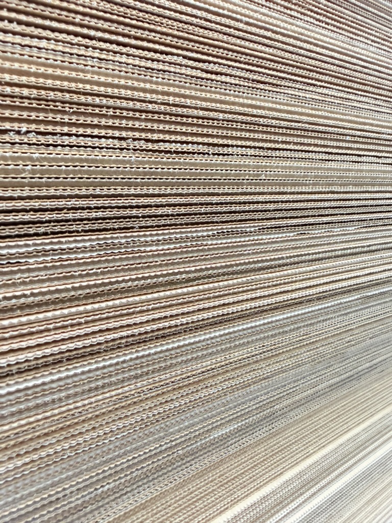 E-flute corrugated sheets